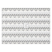 Aztec Geometric Abstraktes Muster Tischdecke (Vorderseite (Horizontal))
