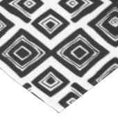 Aztec Geometric Abstraktes Muster Tischdecke (Schrägansicht)