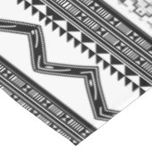 Aztec Geometric Abstraktes Muster Tischdecke (Schrägansicht)