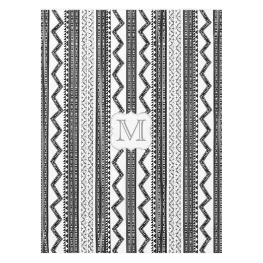Aztec Geometric Abstraktes Muster Tischdecke (Vorderseite)