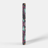 Aztec Geometric: farbiges Zirkelmuster iPhone Hülle (Rechte Seite)