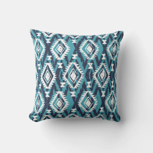 Aztec Geometric Tribal Navajo Print Kissen
