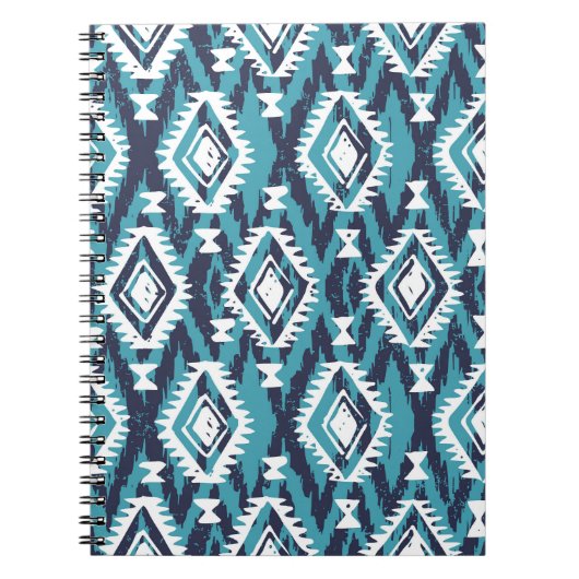 Aztec Geometric Tribal Navajo Print Notizblock (Vorderseite)