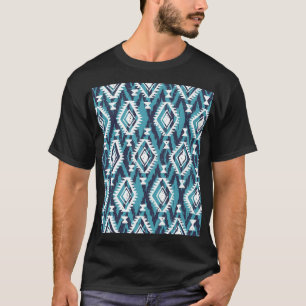 Aztec Geometric Tribal Navajo Print T-Shirt