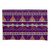 Aztec Geometric Tribe Gemustert Kissenbezug (Vorderseite-Links)
