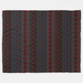 Aztec Geometrics Fleecedecke (Vorderseite (Horizontal))