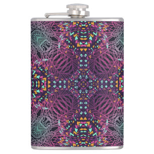 Aztec geometrische, Vintage nahtlose Muster. Flachmann