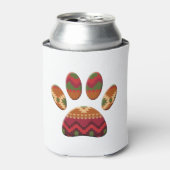 Aztec geometrisches Muster Art Dog Print Dosenkühler (Kanne Vorderseite)