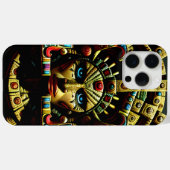 Aztec-Gesichtsmuster Vier Case-Mate iPhone Hülle (Rückseite (Horizontal))