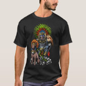 Aztec God Mictlantecuhtli T-Shirt (Vorderseite)