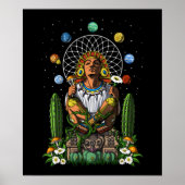 Aztec God Xochipilli Poster (Vorne)