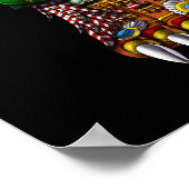 Aztec Goddess Coatlicue Poster (Ecke)