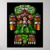 Aztec Goddess Coatlicue Poster (Vorne)