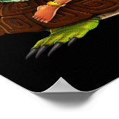 Aztec Goddess Mayahuel Poster (Ecke)