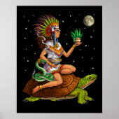 Aztec Goddess Mayahuel Poster (Vorne)
