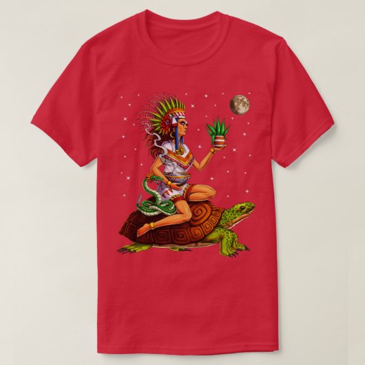 Aztec Goddess Mayahuel T-Shirt (Design vorne)
