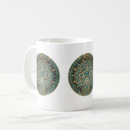 Aztec Green Tasse (Vorderseite Links)