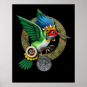 Aztec Hummingbird Poster (Vorne)