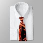 "Aztec Inspiriert Red" Popular Men's Trendy Neck T Krawatte (Gebunden)