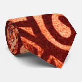 "Aztec Inspiriert Red" Popular Men's Trendy Neck T Krawatte (Gerollt)