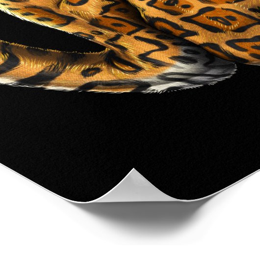 Aztec Jaguar God Poster (Ecke)