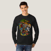 Aztec Jaguar Mask T-Shirt (Vorne ganz)