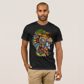 Aztec Jaguar Mask T-Shirt (Vorne ganz)