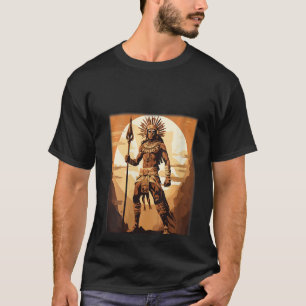 Aztec Jaguar Warrior Native Mexican Mythology Men T-Shirt