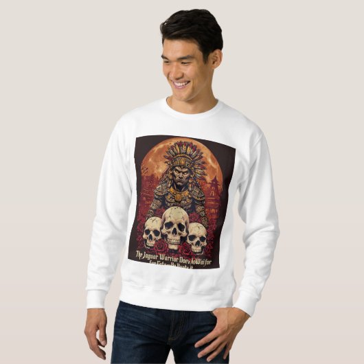 Aztec Jaguar Warrior Sweatshirt (Vorne ganz)