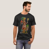 Aztec Jaguar Warrior Woman T-Shirt (Vorne ganz)