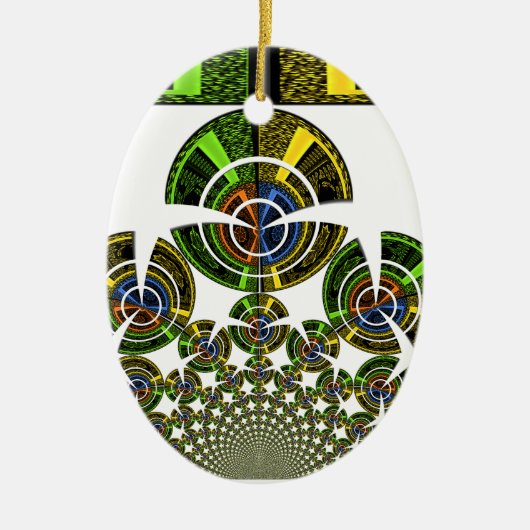 Aztec Keramik Ornament (Vorne)