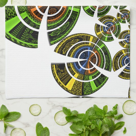 Aztec Küchentuch (Gefaltet)