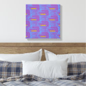 Aztec Leinwanddruck (Insitu (Schlafzimmer))