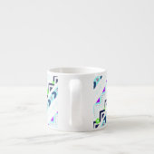 Aztec-Mädchen Espressotasse (Rückseite)