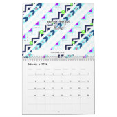 Aztec-Mädchen Kalender (Feb 2026)