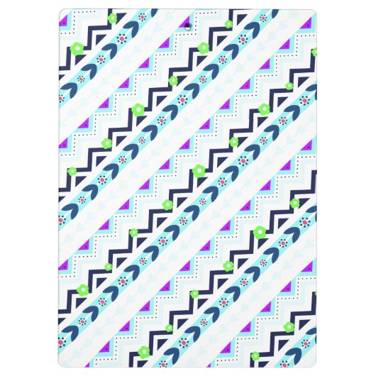 Aztec-Mädchen Klemmbrett (Rückseite)