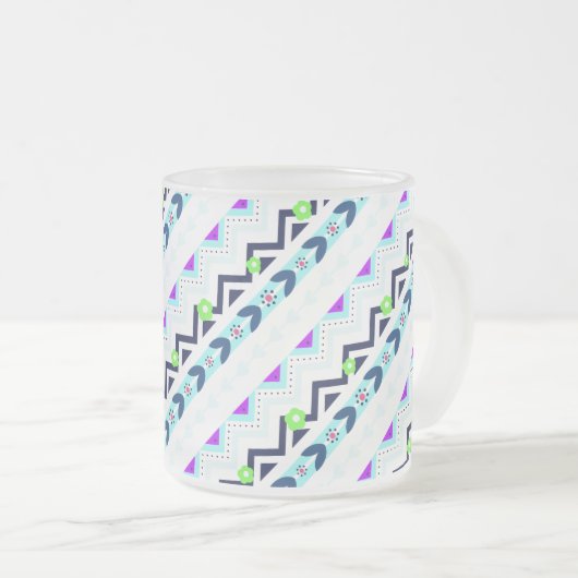 Aztec-Mädchen Mattglastasse (VorderseiteRechts)