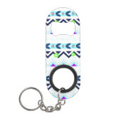 Aztec-Mädchen Mini Flaschenöffner (Vorderseite)