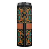 Aztec Mandala Personalisiert Thermosbecher (Rückseite)