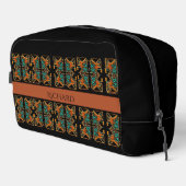 Aztec Mandala Personalisiert Waschbeutel (Rechte Ecke)