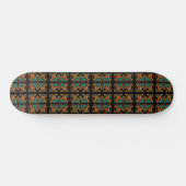 Aztec Mandala Skateboard (Horizontal)