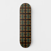 Aztec Mandala Skateboard (Vorderseite)