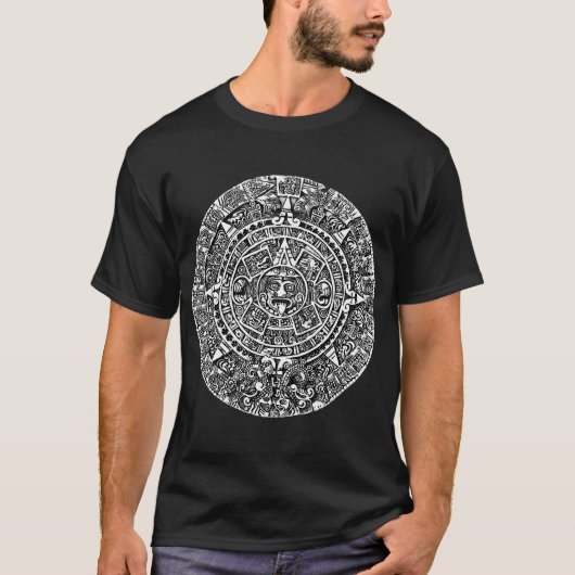 Aztec Mayan Calendar T-Shirt (Vorderseite)
