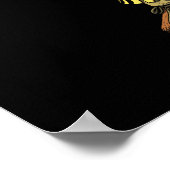 Aztec Mayan Warrior Poster (Ecke)