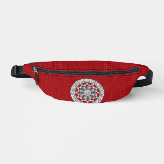 Aztec Meets Alien Bauchtasche (Vorderseite)