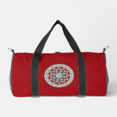 Aztec Meets Alien Duffle Bag (Vorderseite)