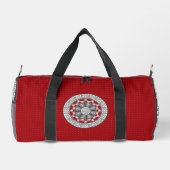 Aztec Meets Alien Duffle Bag (Rückseite)