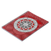 Aztec Meets Alien Notebook Notizblock (Linke Seite)