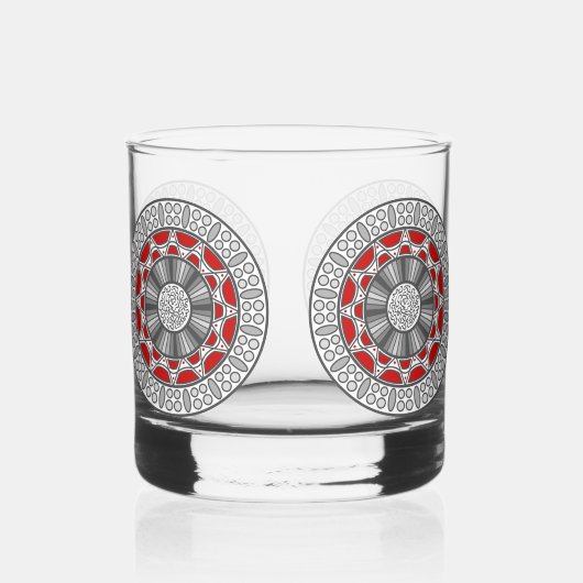 Aztec Meets Alien Whiskyglas (Vorderseite)