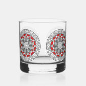 Aztec Meets Alien Whiskyglas (Rückseite)